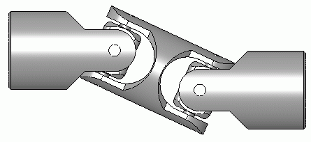 Cross type universal joint