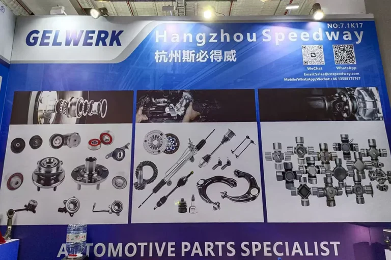 Discover HANGZHOU SPEEDWAY at Automechanika Shanghai 2025, Hall 7.1 K17, showcasing driveline parts and gearboxes for global buyers.