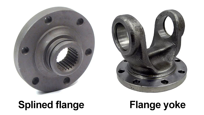 Automotive Splined Flange and Flange Yoke